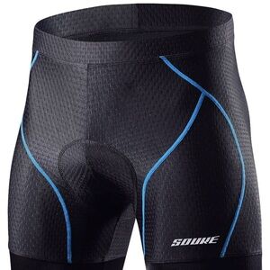 Souke sports size large men’s padded cycling shorts NWT